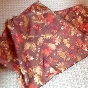 Beautiful Thanksgiving Fall Autumn Tablecloth